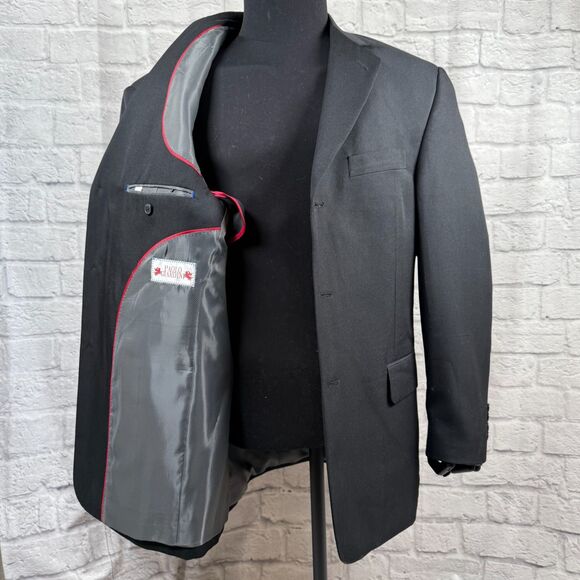 Paolo Giardini 42R 36R Superior 100 Tetron Microfiber Men's Suit 3 Button Jacket - Picture 7 of 16